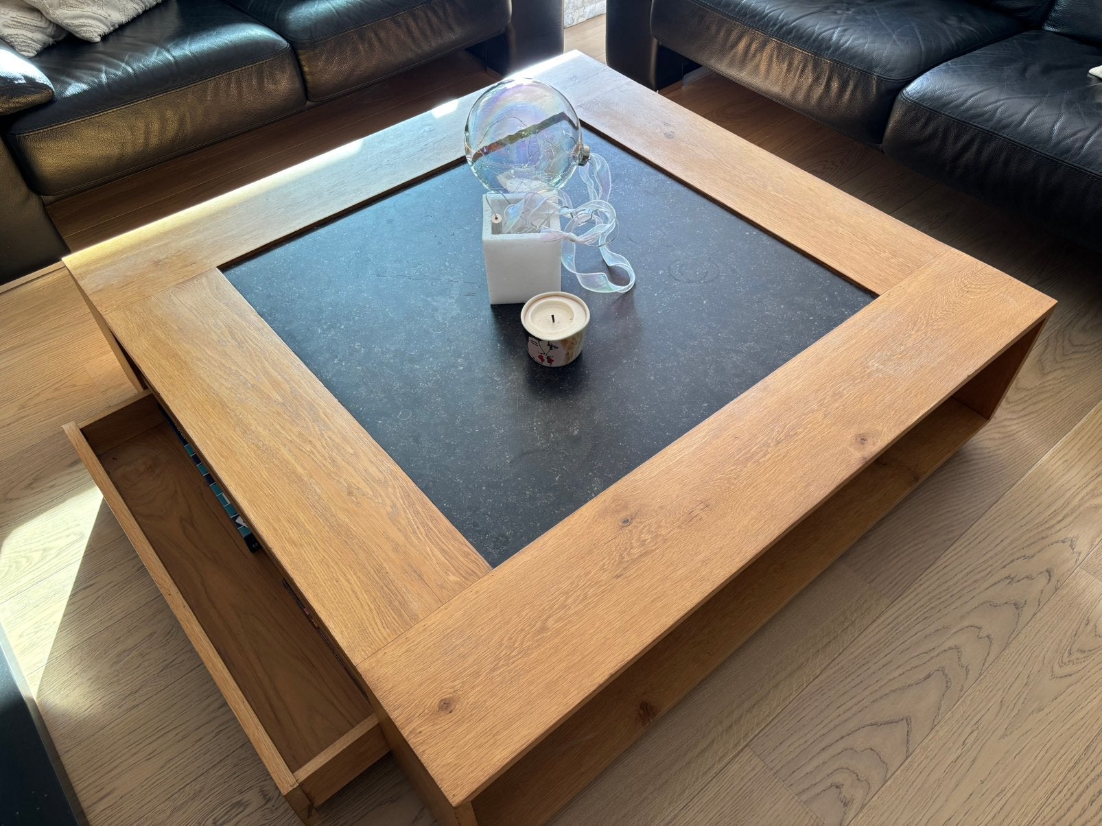 Table de salon, Maison & Meubles, 100 à 150 cm, Moins de 50 cm, Carré, 100 à 150 cm
