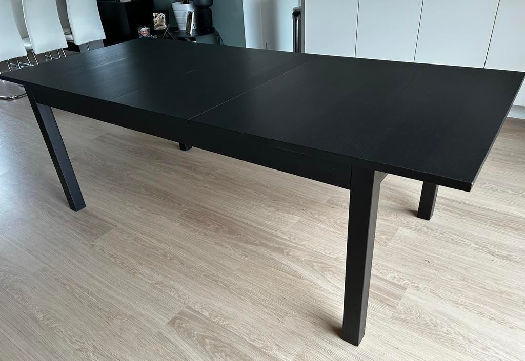 Ikea uitschuifbare eettafel, Ophalen, Gebruikt, 50 tot 100 cm, Vijf personen of meer