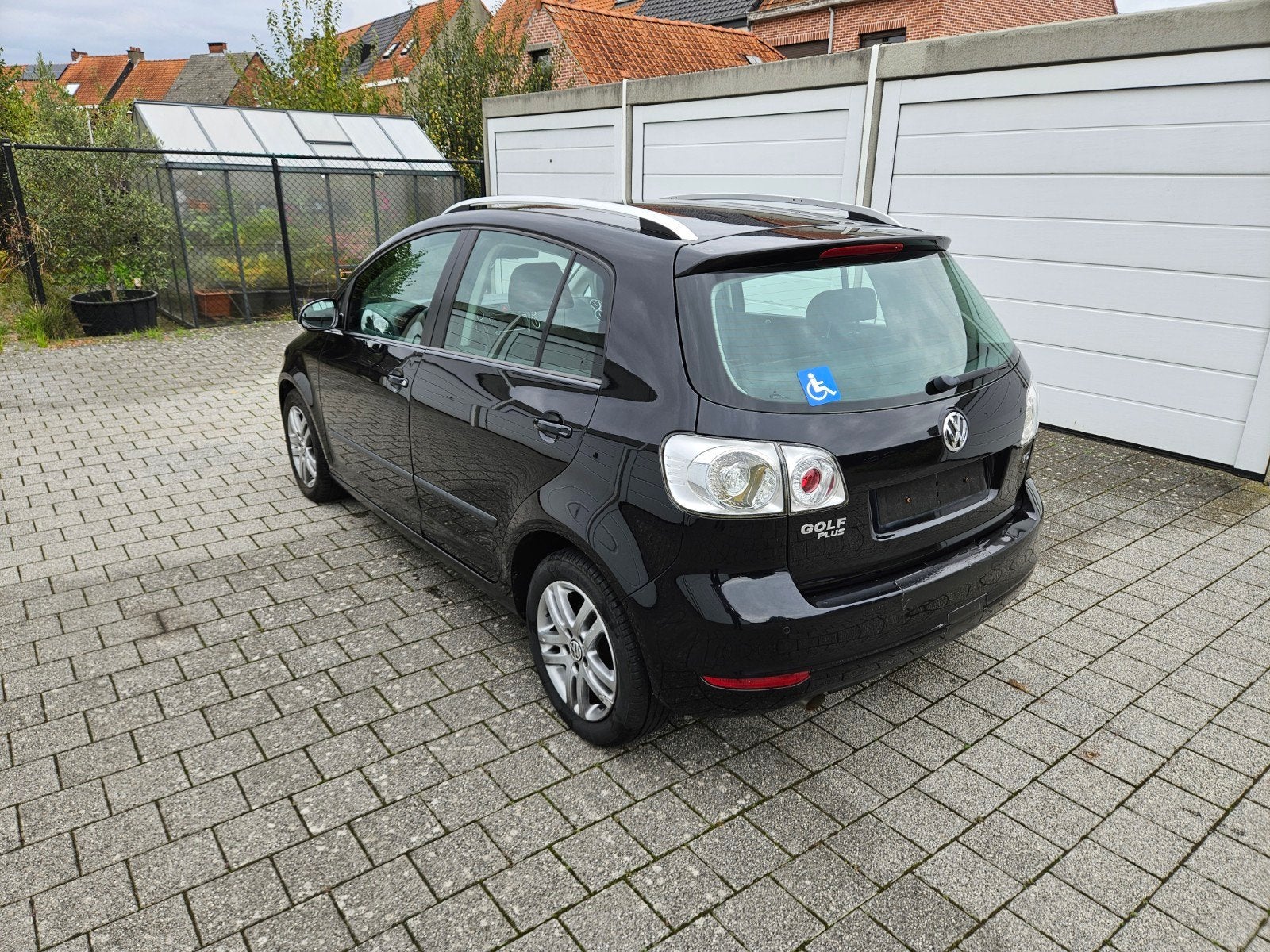 Vw Golf plus 1.6 tdi 105 pk Airco Euro 5 224.dkm bj 2009, Auto's, Automaat, Euro 5, Stof, 4 cilinders