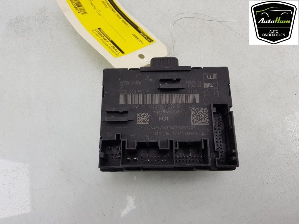 COMPUTER CENTRALE VERGRENDELING A3 Limousine (8VS / 8VM), Gebruikt, Audi