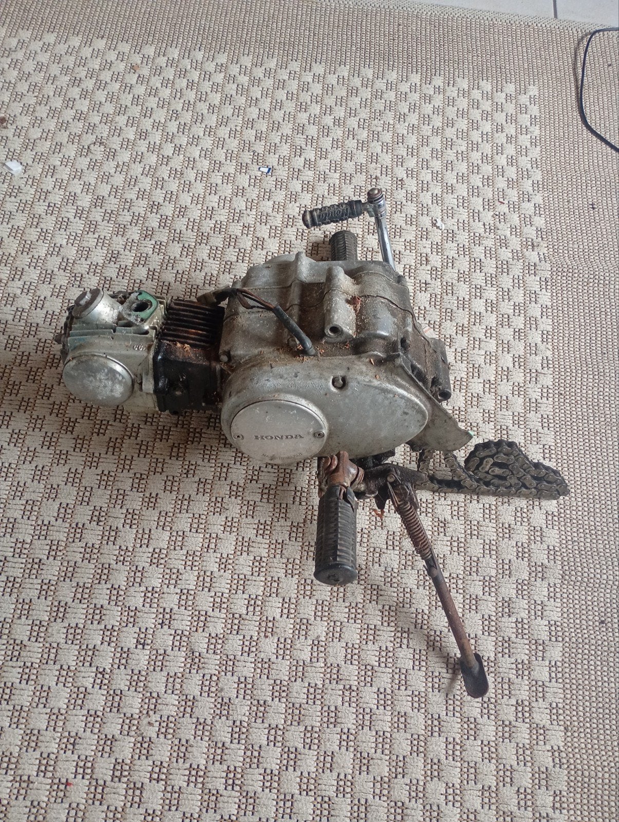 Honda Dax orginele 50cc blok jaren 70, Fietsen en Brommers, Ophalen