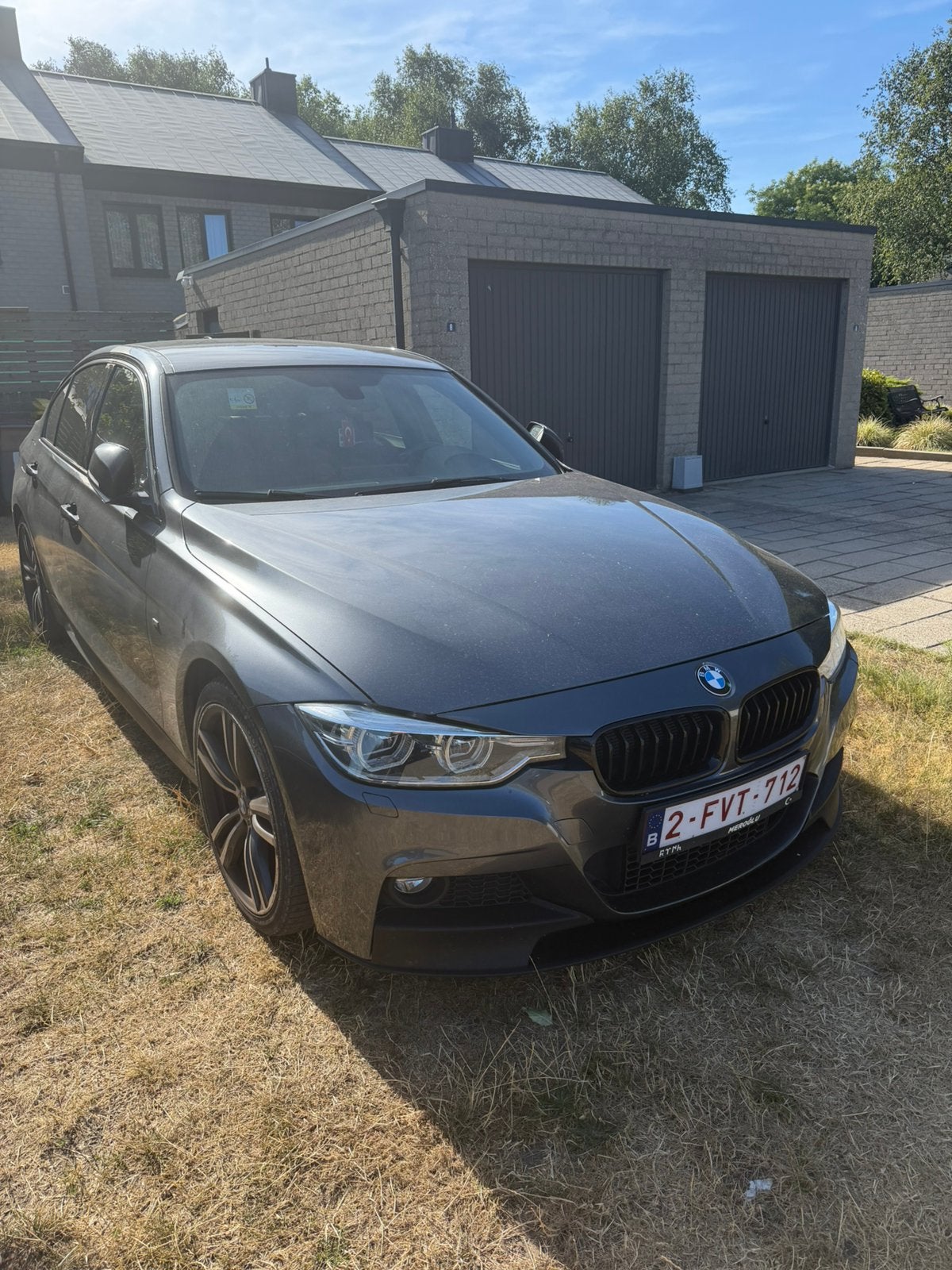 Bmw f30 318D M pakket, Auto's, Automaat, Achterwielaandrijving, Euro 6, Alcantara