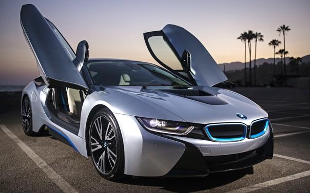 BMW i8, Auto's, BMW, Automaat, 2 deurs, Zilver of Grijs, Coupé