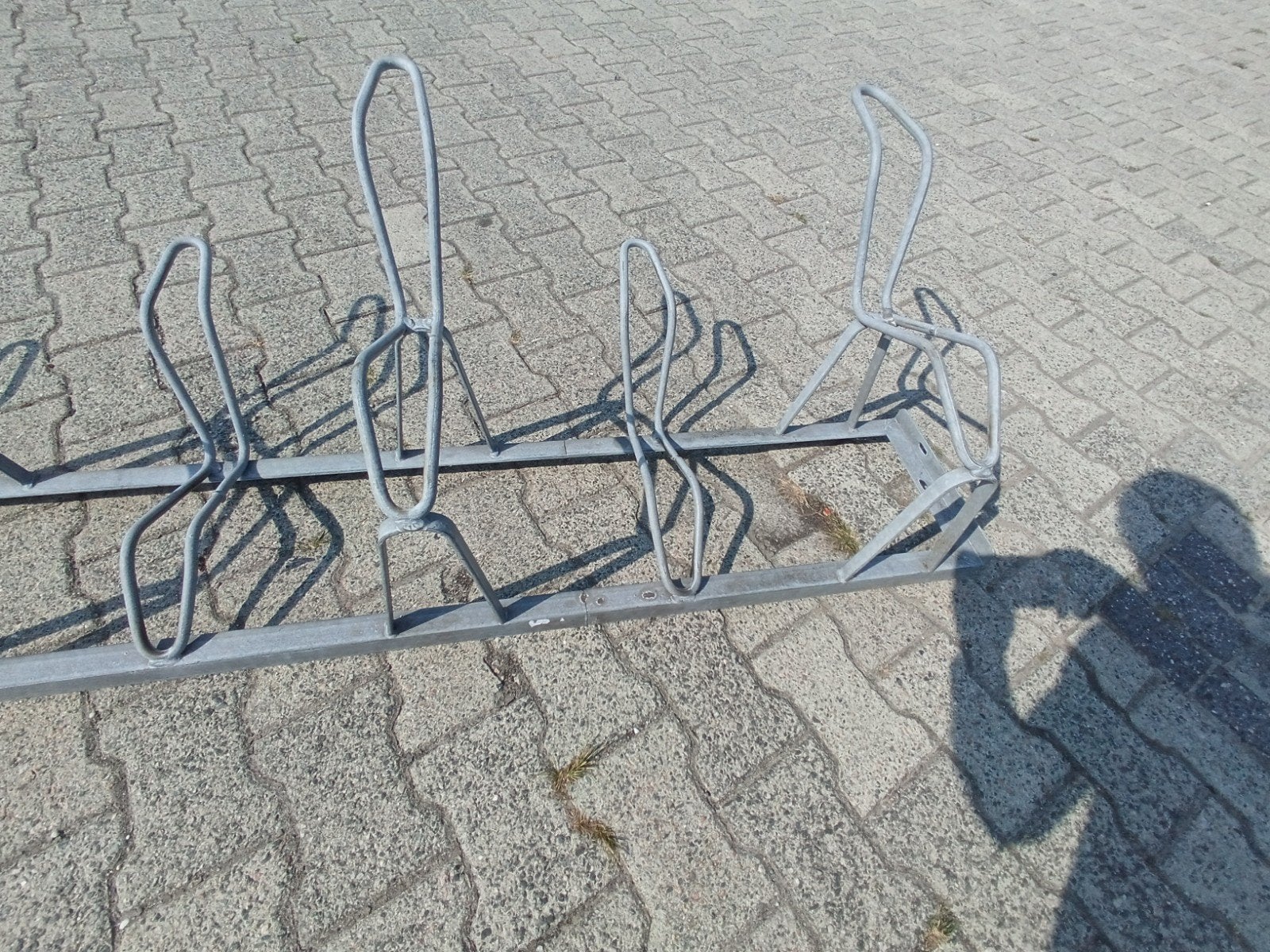 gegalvaniseerd fietsen rek zwaar, Ophalen, Gebruikt