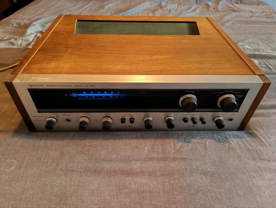 Pioneer SX-990 versterker, Audio, Tv en Foto, Versterkers en Ontvangers, Ophalen, Zo goed als nieuw, Pioneer
