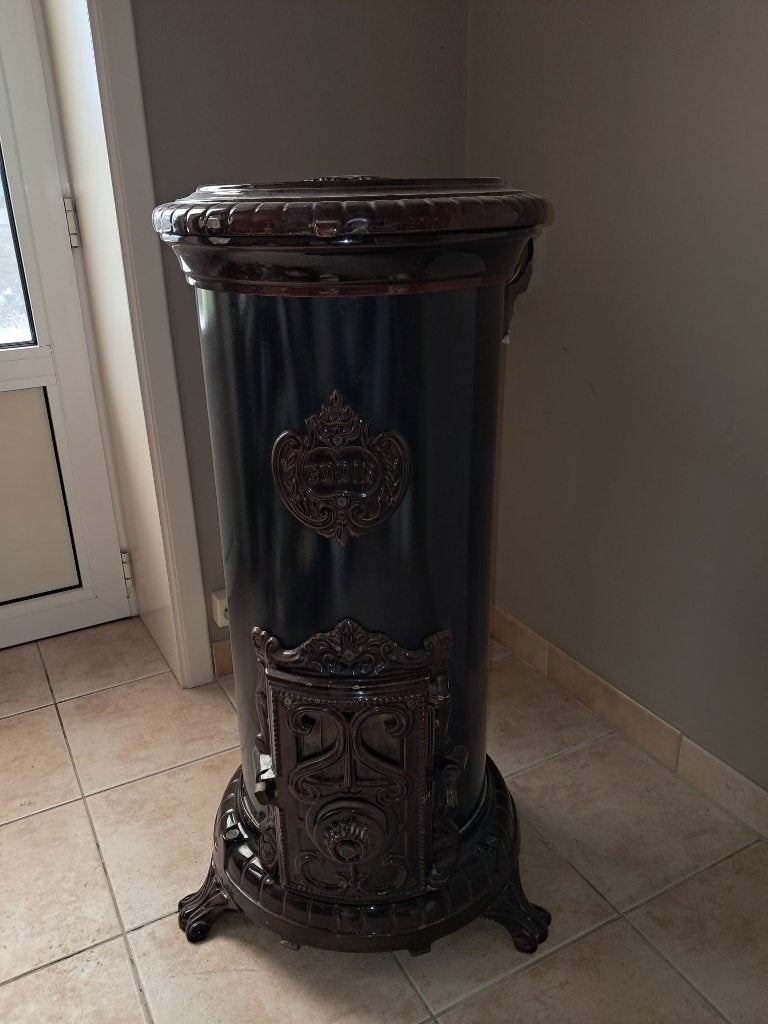 Kachel GODIN, hout- en kolenkachel 6,5 kW, Ophalen, Gebruikt