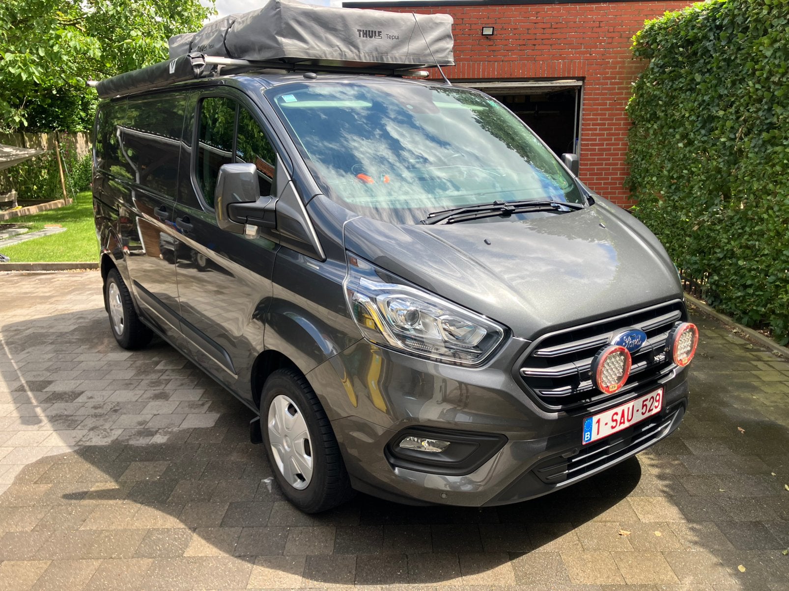 Ford transit custom l1h1, Voorwielaandrijving, 4 deurs, Stof, 4 cilinders