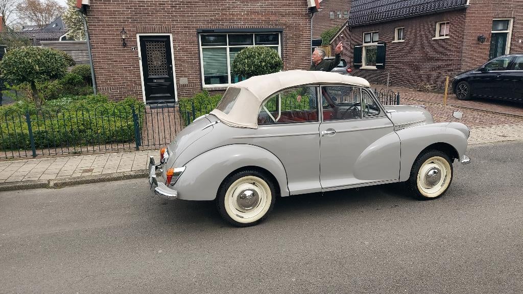 morris minor cabrio 1966., Auto's, Oldtimers, Particulier, Overige merken, Benzine, Overige carrosserie, 2 deurs, Handgeschakeld