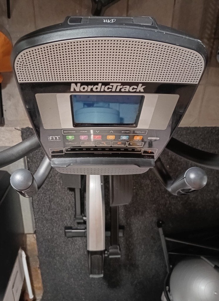 NordicTrack E 5.0 – Vélo elliptique – NTIVEL74014.0 – 90 €, Enlèvement, Utilisé, Métal, Vélo elliptique