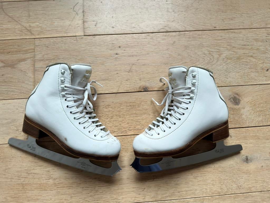 Skates Graf Prestige ice skates 34 Blades  made in Sheffield, Sport en Fitness, Overige merken, Klapschaats, Gebruikt, Ophalen of Verzenden