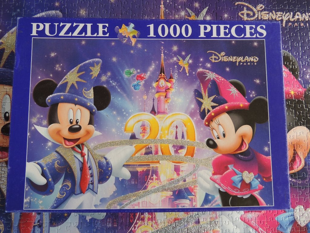 Puzzle 1000 pièces - Disneyland Paris 2012 - 20 ans, Enlèvement, Puzzle