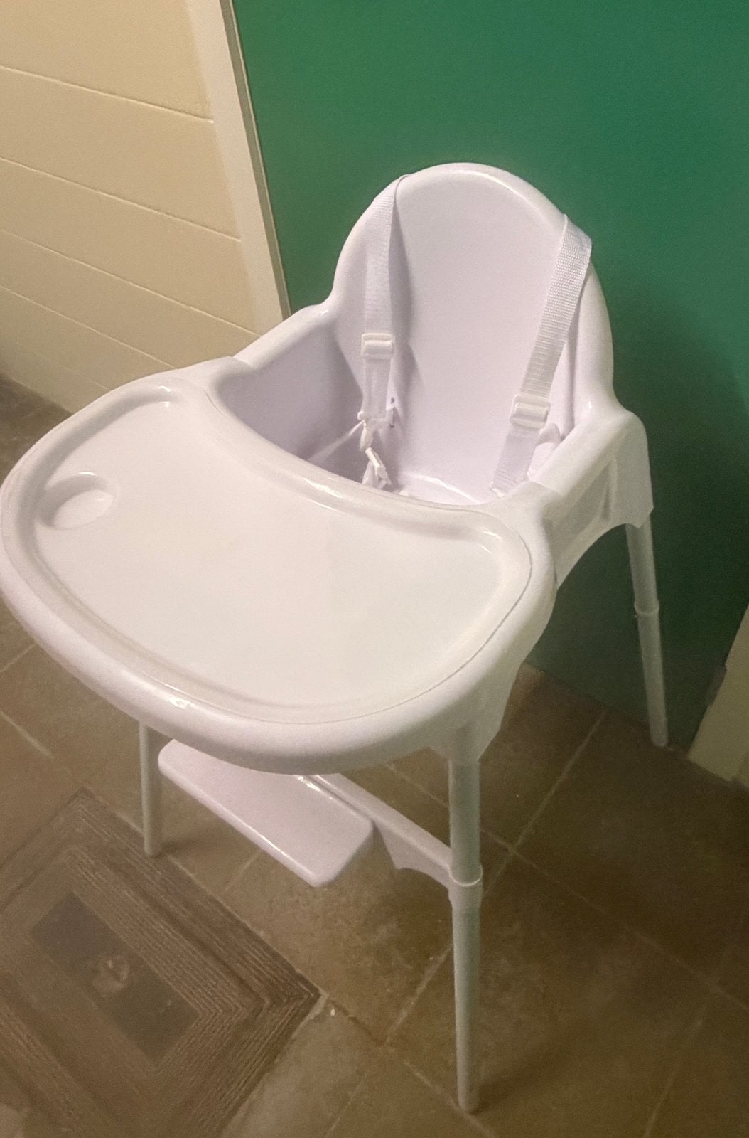 Chaise haute pour bébé, Enlèvement, Utilisé