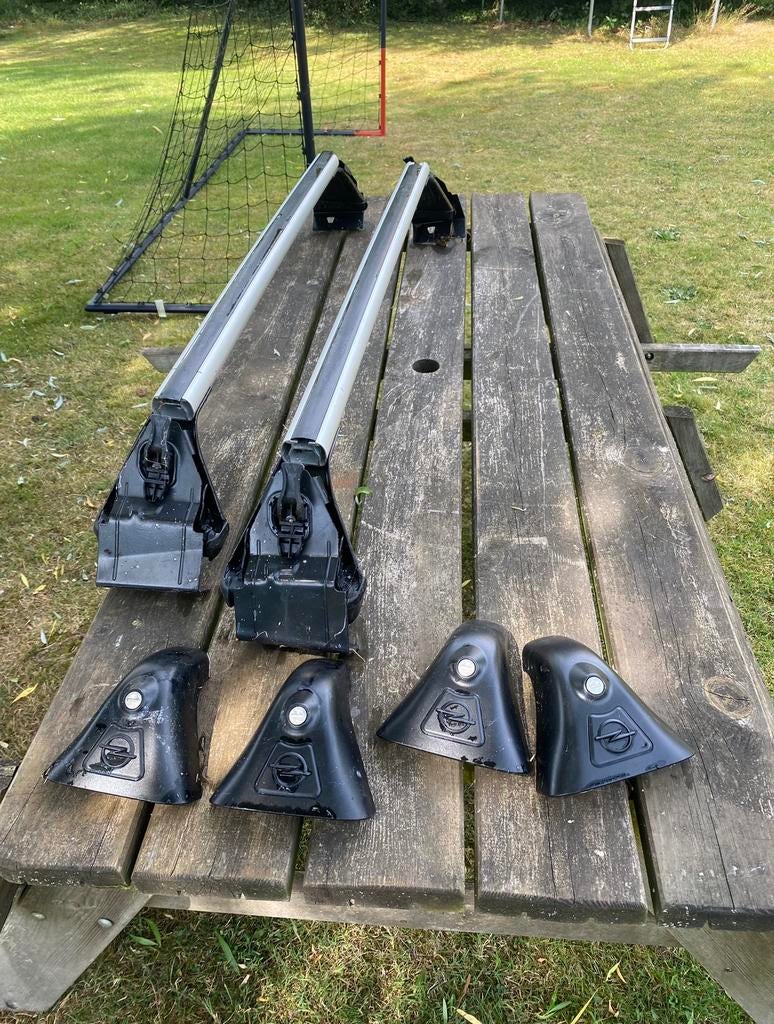 Barres de toit Opel Grandland, Autos : Divers, Porte-bagages, Enlèvement, Comme neuf