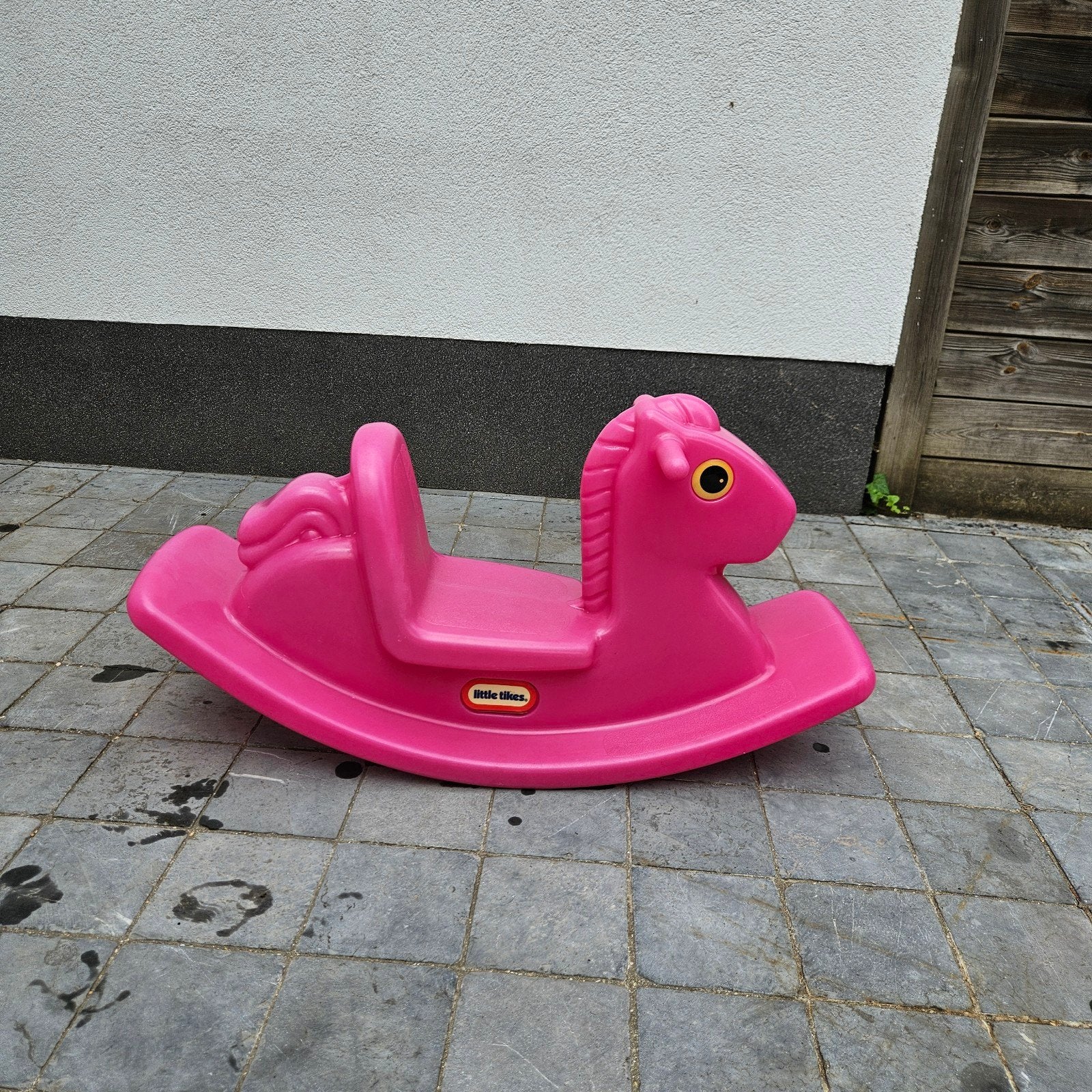 Little Tikes roze schommelpaard – zeer goede staat, Kinderen en Baby's, Speelgoed | Buiten | Speeltoestellen, Ophalen, Zo goed als nieuw