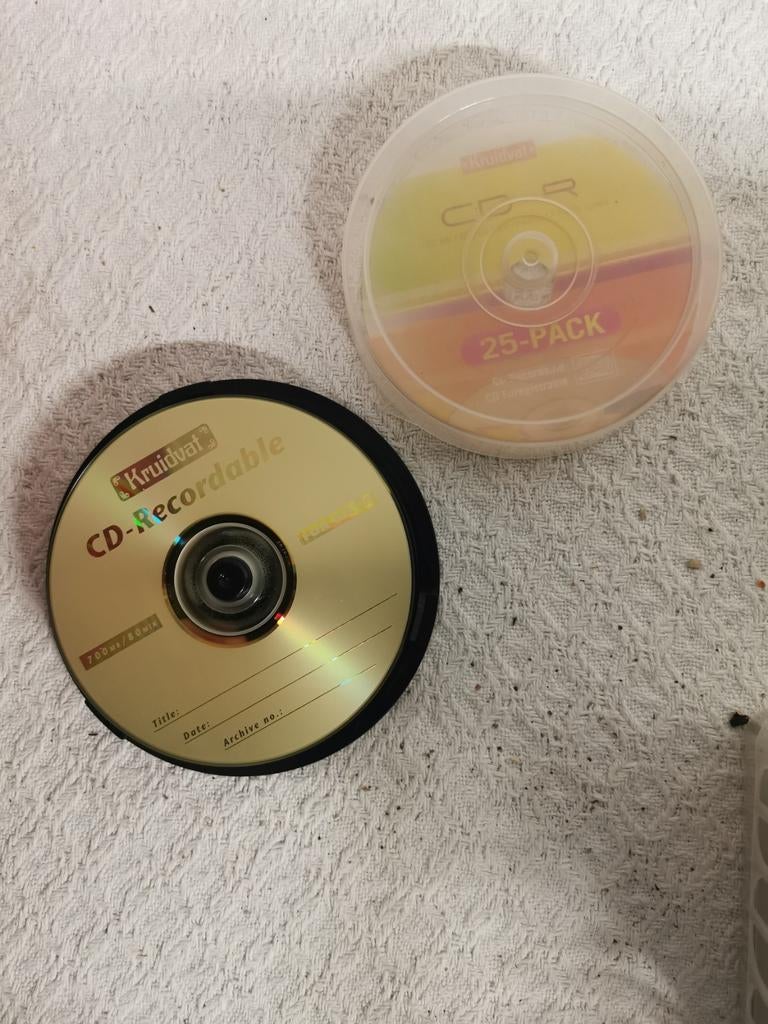 CD-R Kruitvat, Informatique & Logiciels, Disques enregistrables, Enlèvement ou Envoi, Cd