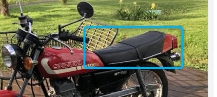 Gezocht - zadel Suzuki GT125 - 1978, Motoren, Ophalen of Verzenden, Gebruikt