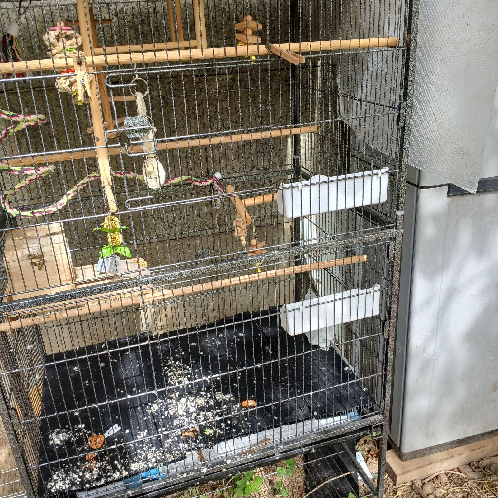 grande cage plus nichoire plus nouriture plus tout les axeco, Animaux & Accessoires, Enlèvement ou Envoi