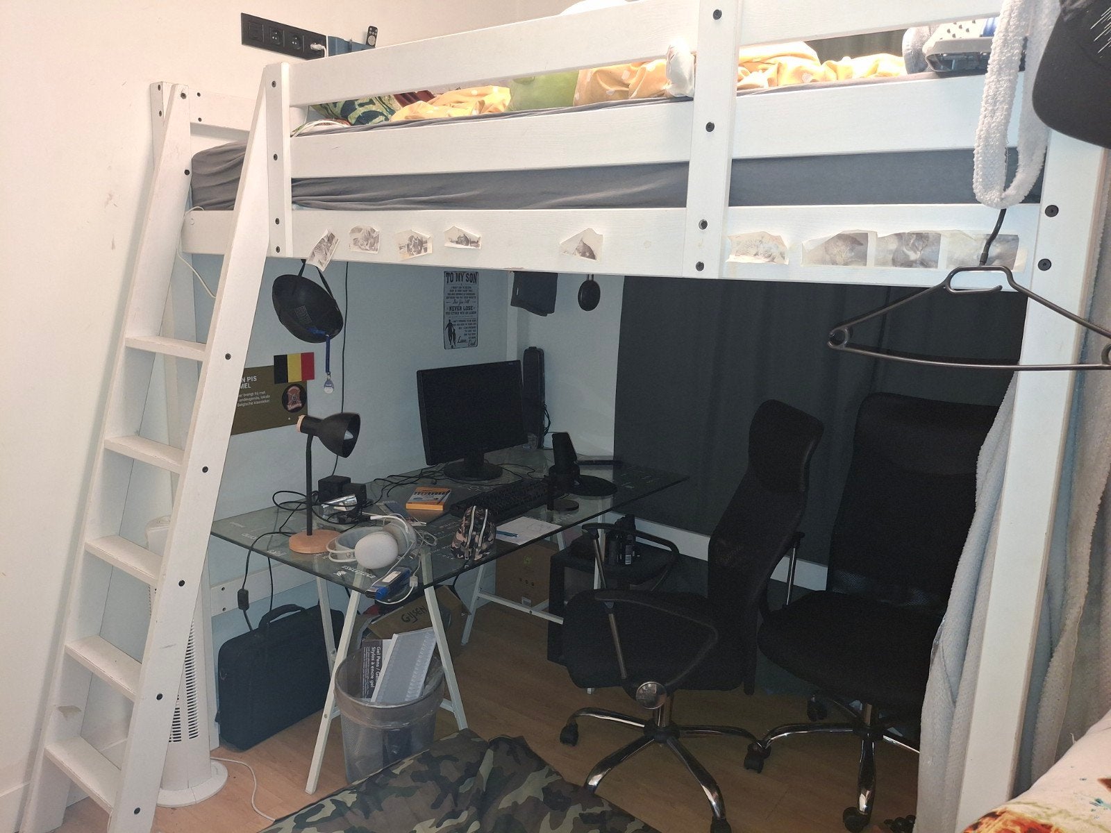 Hoogslaper, Huis en Inrichting, Ophalen of Verzenden, Gebruikt, Hoogslaper