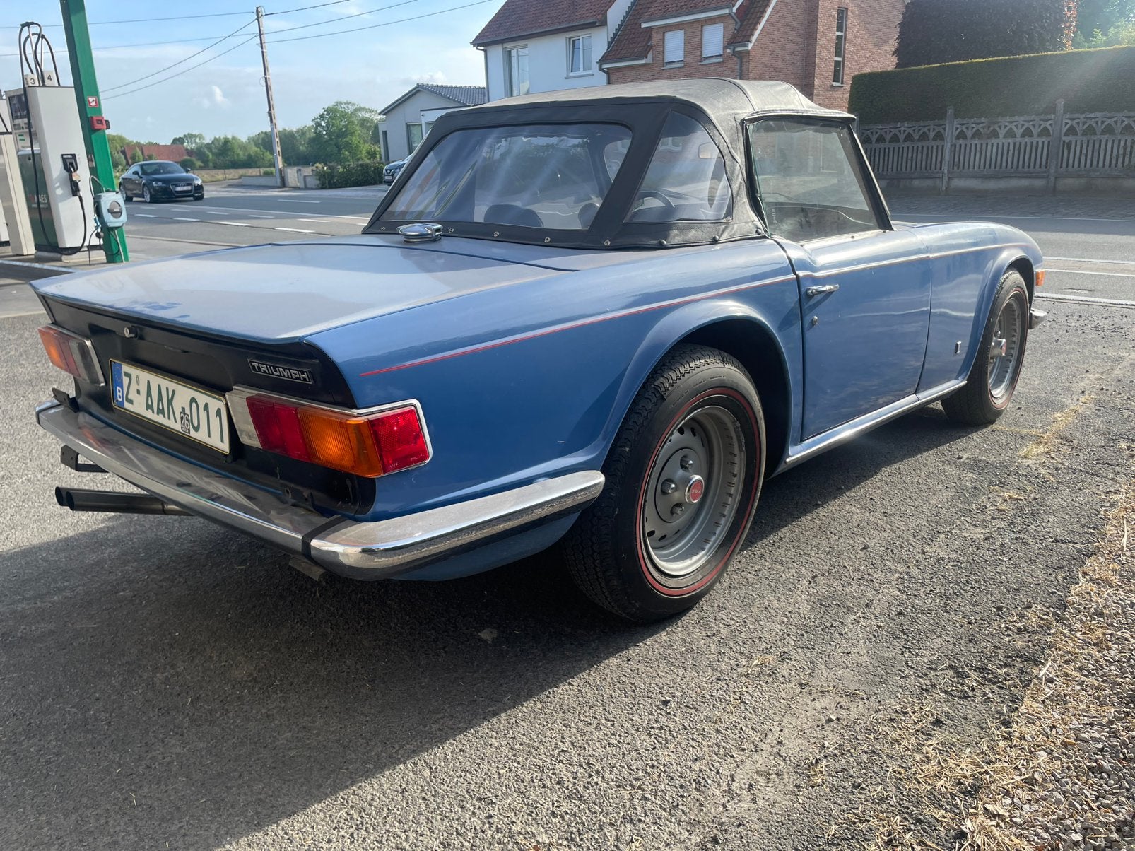 TRIUMPH TR6, Auto's, 2500 cc, Achterwielaandrijving, Zwart, Cabriolet