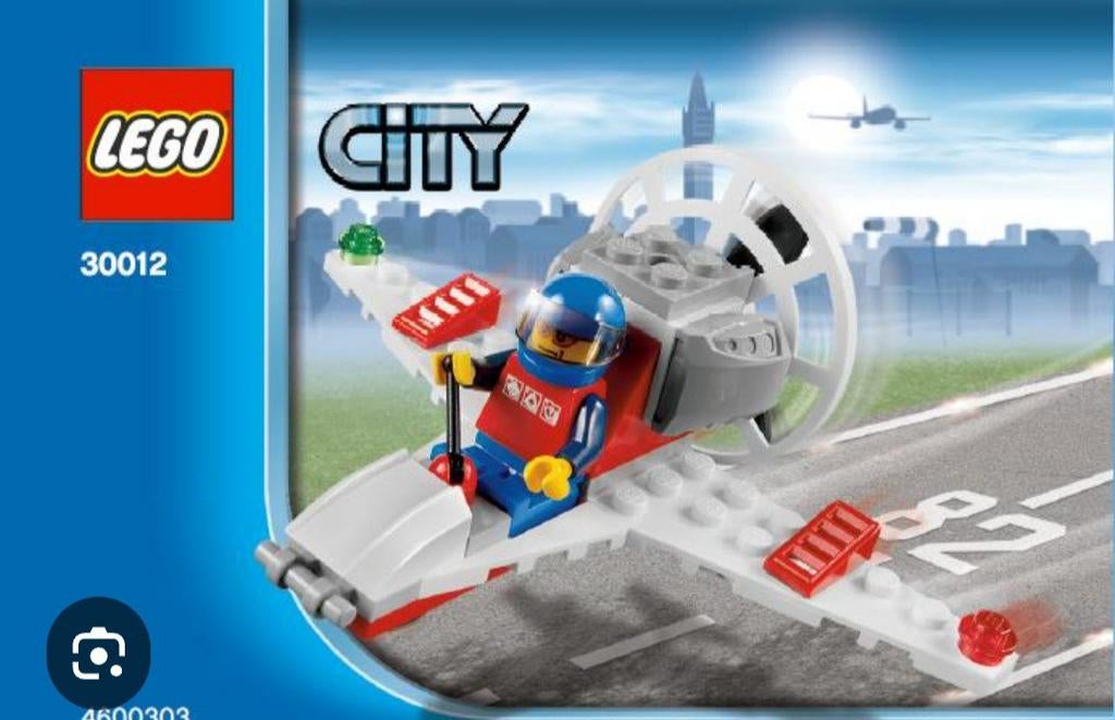 Lego 30012 polybag mini vliegtuig, Ophalen of Verzenden, Lego