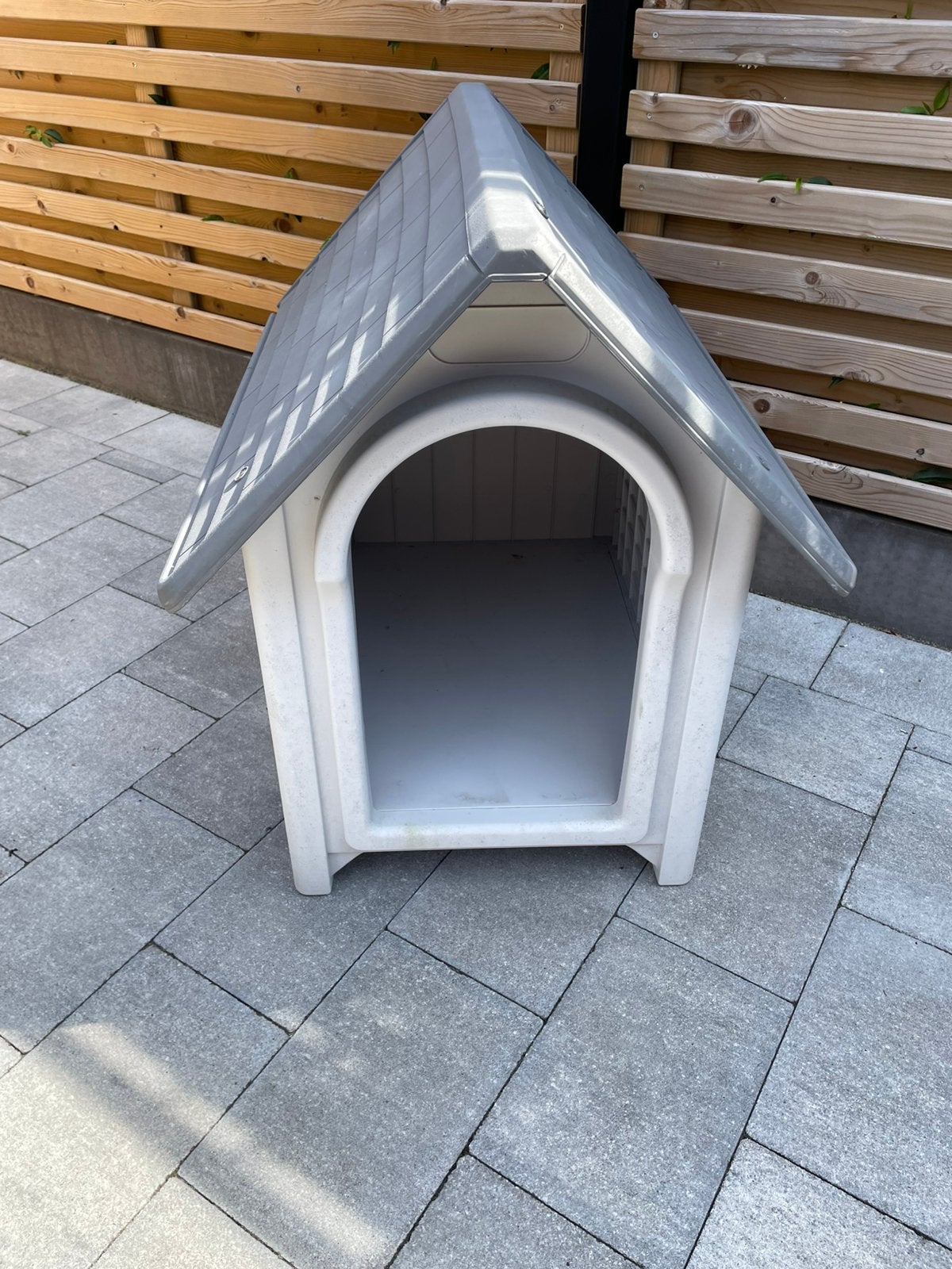 Pvc hondenhok, Dieren en Toebehoren, Ophalen, Zo goed als nieuw, Hondenhok