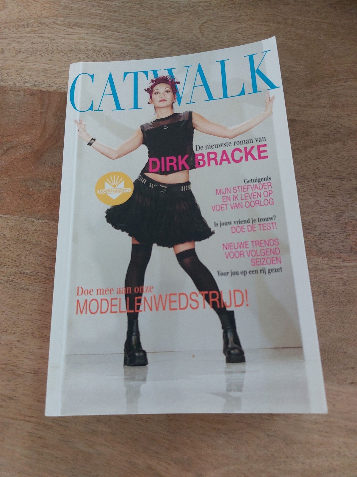 Boekentopper Catwalk 14+, Enlèvement