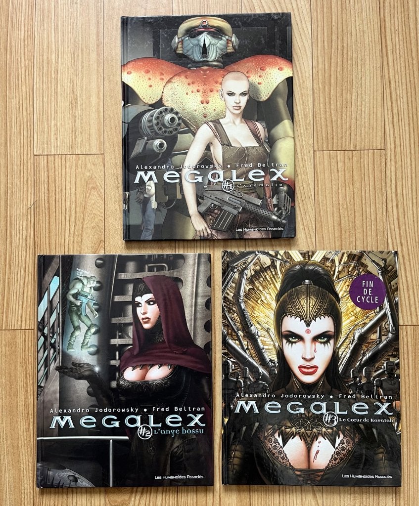 Megalex T1EO + T2EO + T3EO - Beltran-Les Humanoïdes Associés, Envoi
