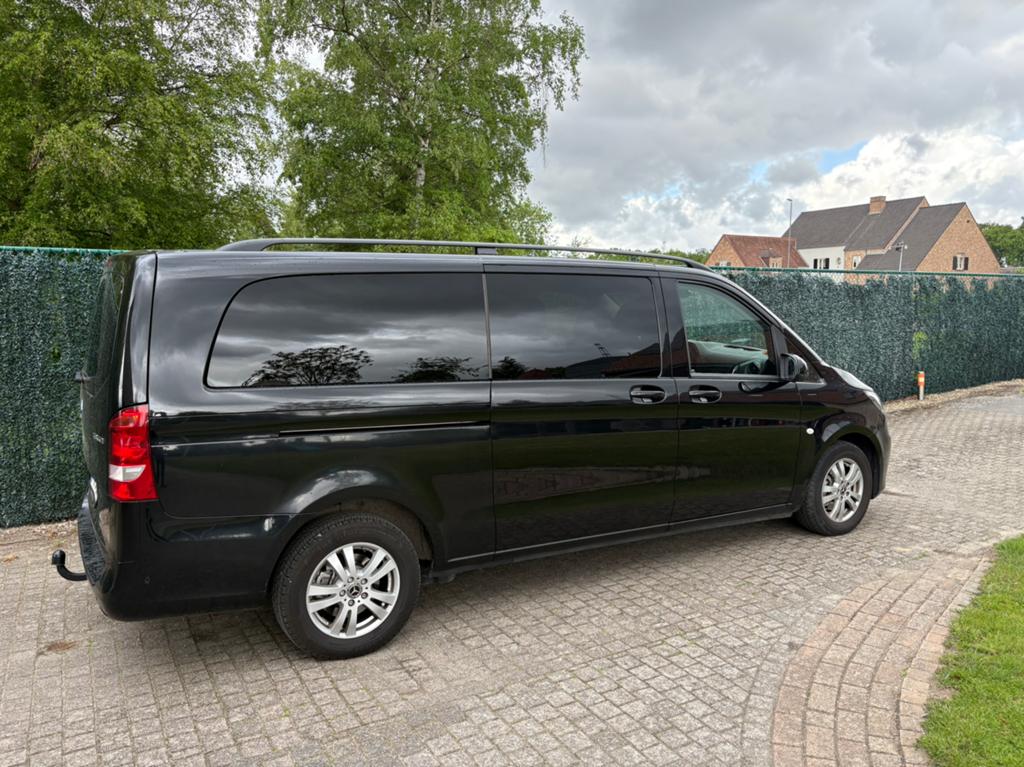 Mercedes vito L3, Auto's, Mercedes-Benz, Automaat, 4 deurs, Euro 6, Zwart