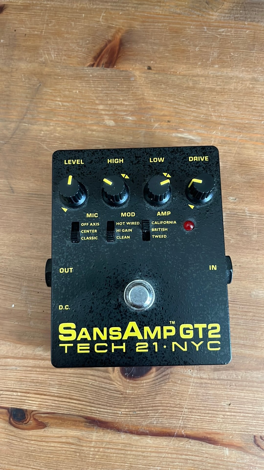 SansAmp GT2 Tech21 NYC, Musique & Instruments, Enlèvement, Comme neuf