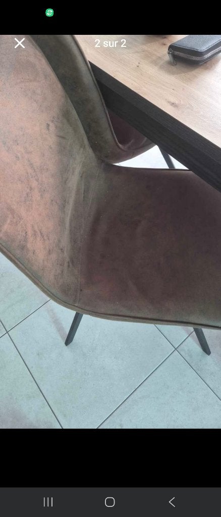 Table et chaises, Maison & Meubles, 100 à 150 cm, Cinq personnes ou plus, Enlèvement, Utilisé