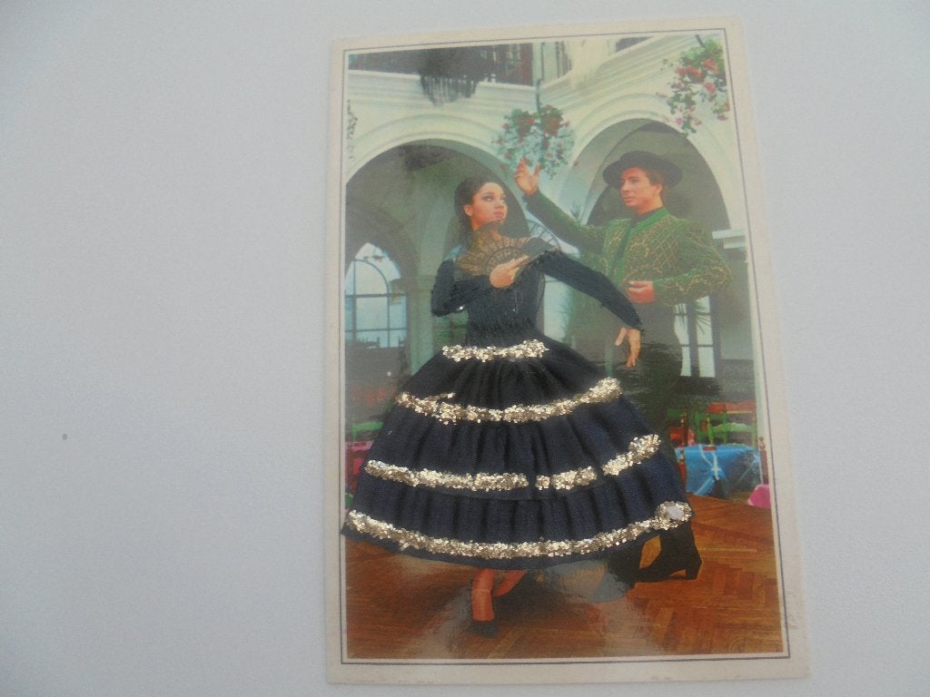 spaanse klederdracht, Collections, Cartes postales | Thème, Enlèvement ou Envoi, 1980 à nos jours, Non affranchie, Costume traditionnel