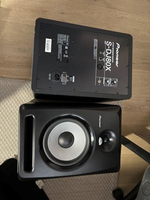 S-DJ80X luidsprekers 1 paar, Inclusief kabels, Speakerset, Zo goed als nieuw, Pioneer
