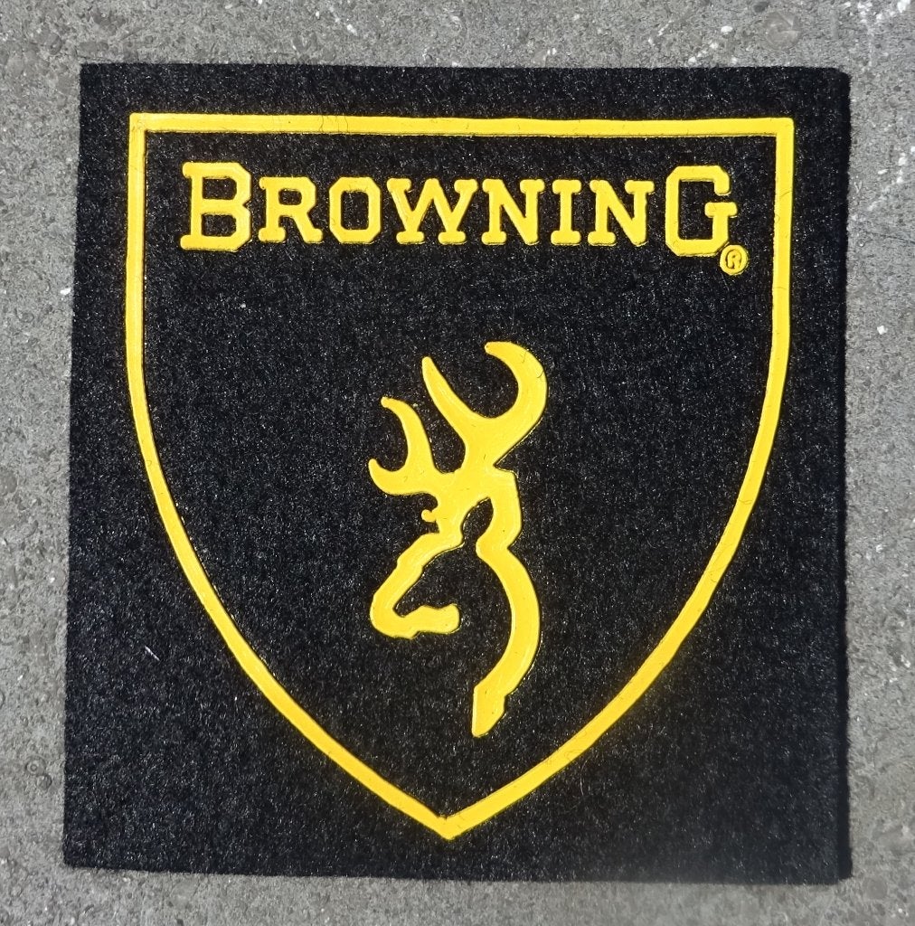 FN HERSTAL - BROWNING - INSIGNE, Verzamelen, Militaria | Algemeen, Verzenden, Overige soorten, Embleem of Badge