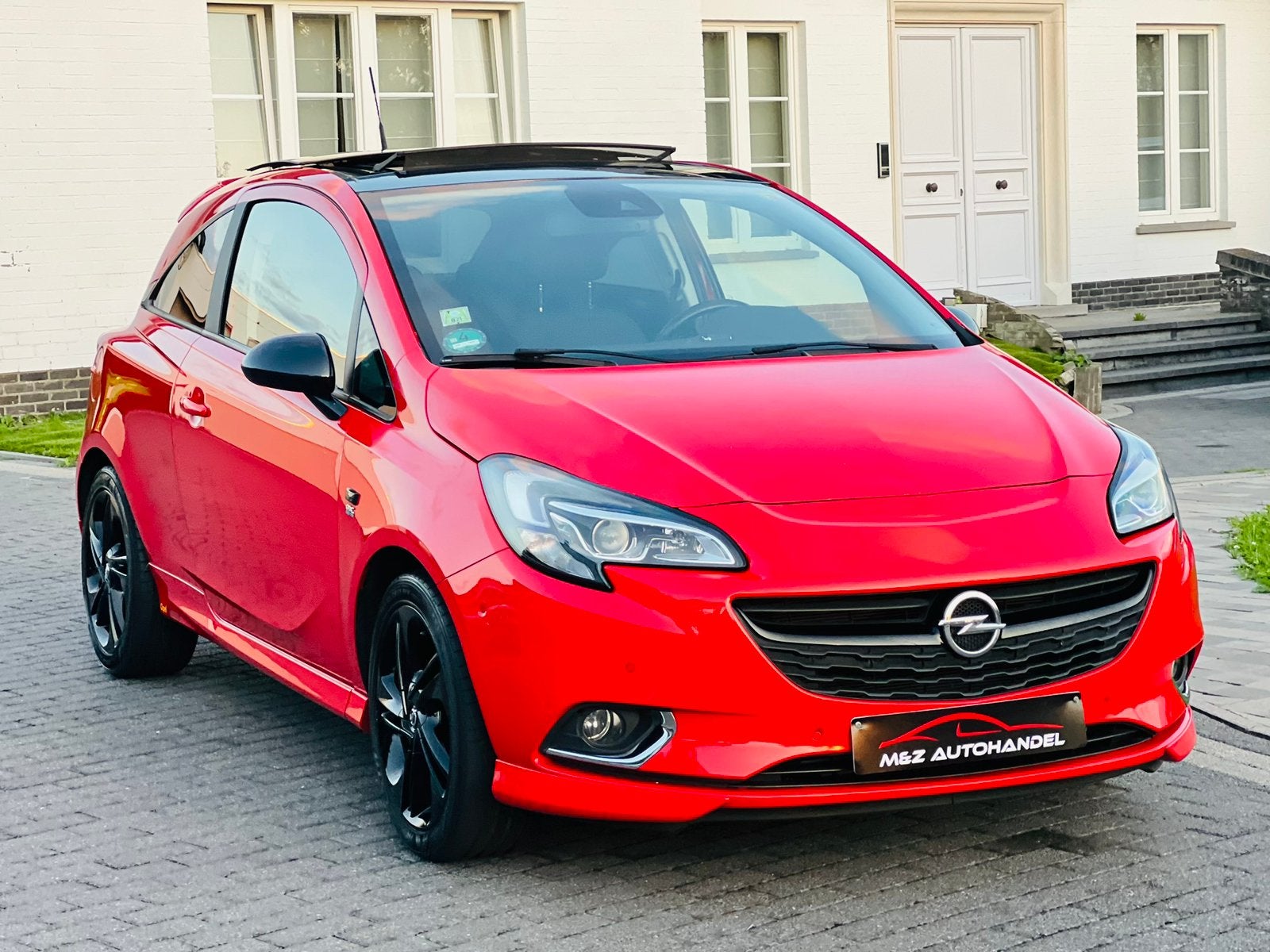 OPEL CORSA OPC LINE * 1.4i TURBO * PANORAMA * CAMERA * NAVI, Autos, Rouge, Achat, Euro 6, Entreprise