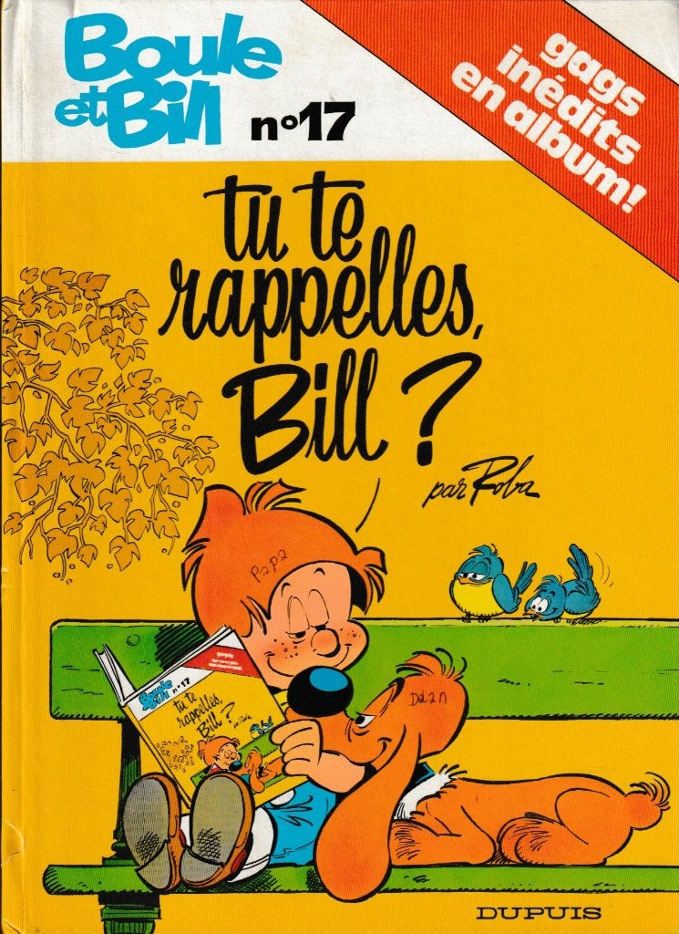 Bande dessinée : Boule et Bill n 17- Tu te rappelles, Bill?, Envoi