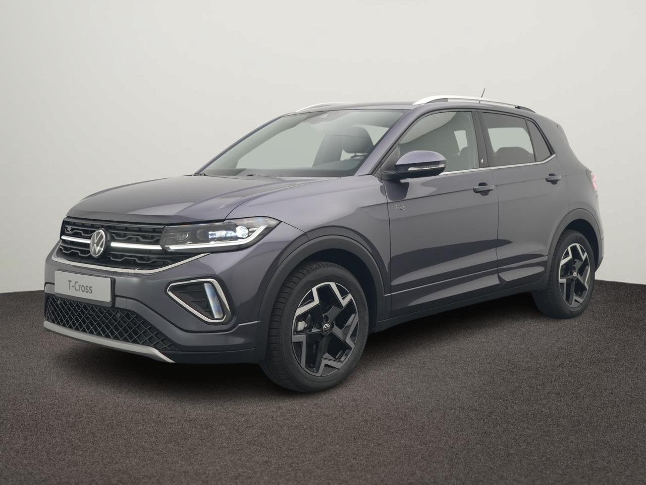 Volkswagen T-Cross R-LINE BUSINESS PREMIUM 1.0 TSI 116 PK DS, Argent ou Gris, https://public.car-pass.be/vhr/b023d0a8-e3f0-4036-8647-af3f476a400c