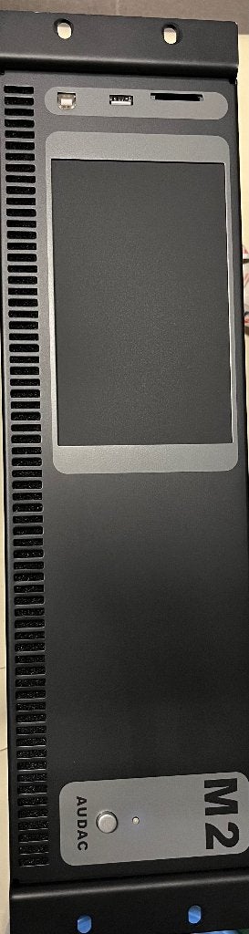 Audac set: M2 + XMP44 + PMQ480 + ProDVX tablet, TV, Hi-fi & Vidéo, Appareils professionnels, Comme neuf, Audio, Enlèvement