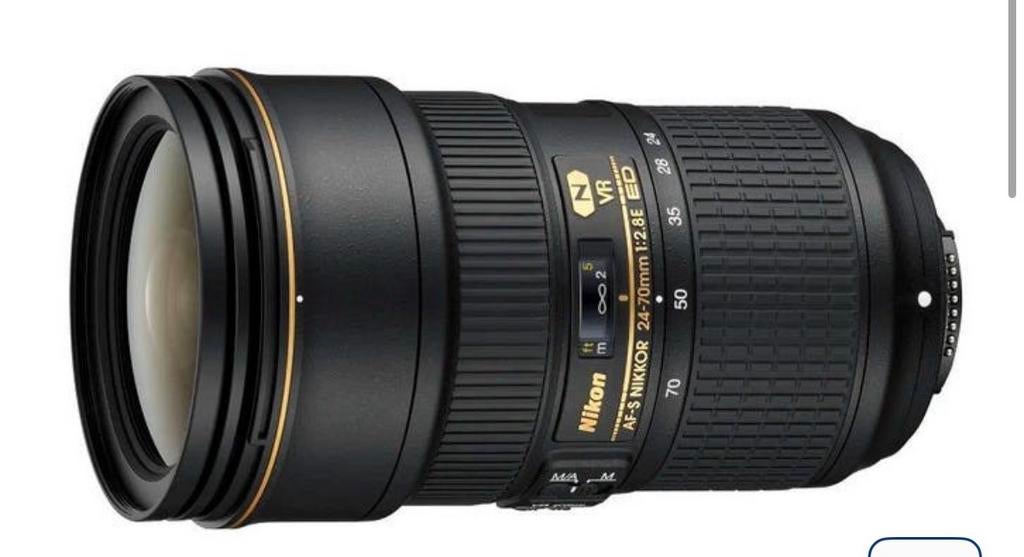 Nikon 24-70mm f/2.8, Audio, Tv en Foto, Foto | Lenzen en Objectieven, Ophalen, Zo goed als nieuw
