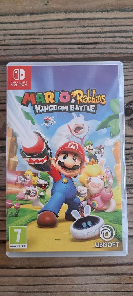 Mario + Rabbids kingdom battle, Overige genres, 1 speler, Ophalen of Verzenden, Zo goed als nieuw