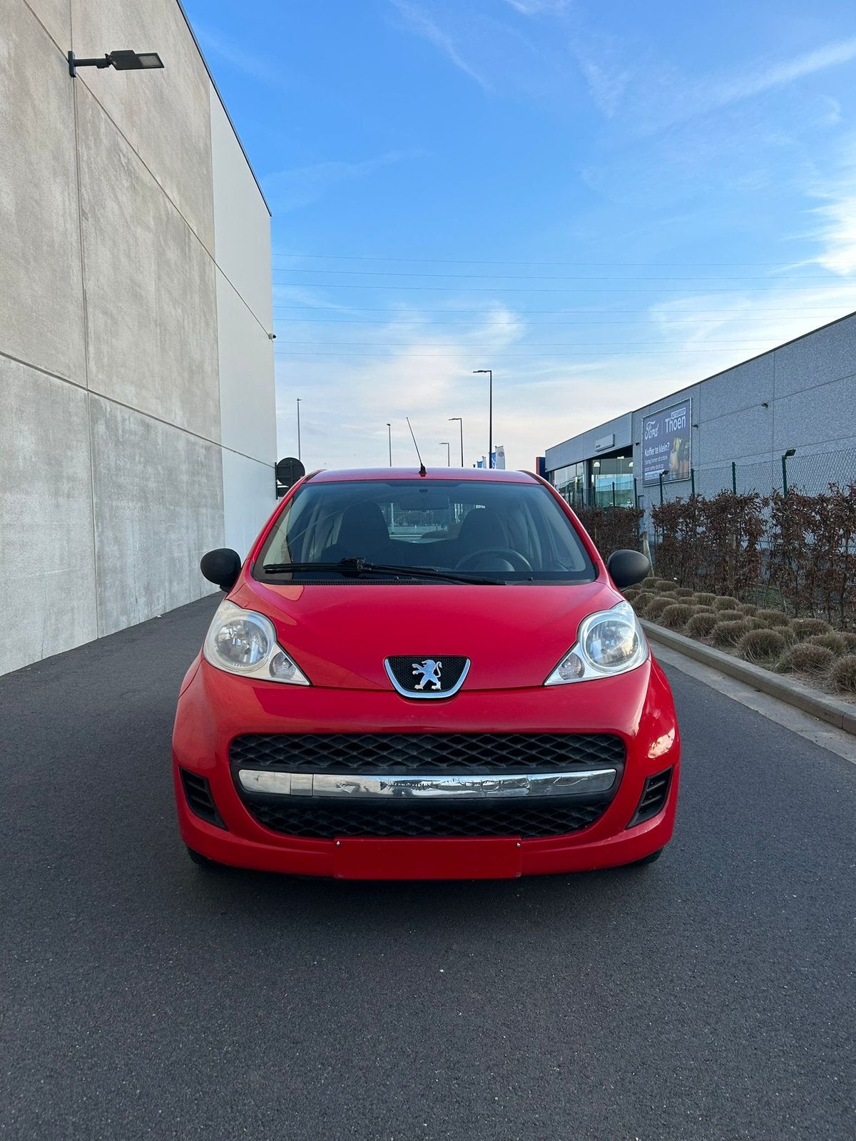 Peugeot 107 1.0 50kw benzine bj2009 km145410 1jaar garantie, Bedrijf, Handgeschakeld, Euro 4, Emergency brake assist