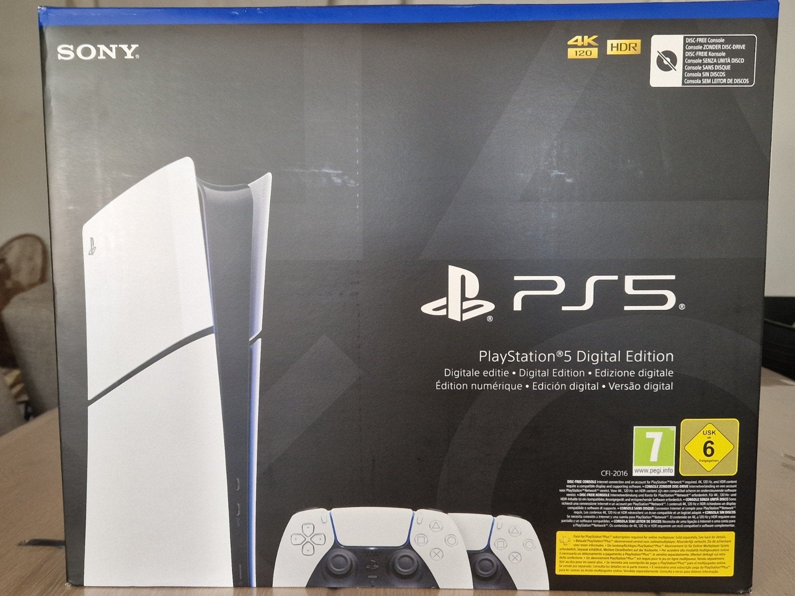 Playstation 5 Slim digitaal, Ophalen, Playstation 5