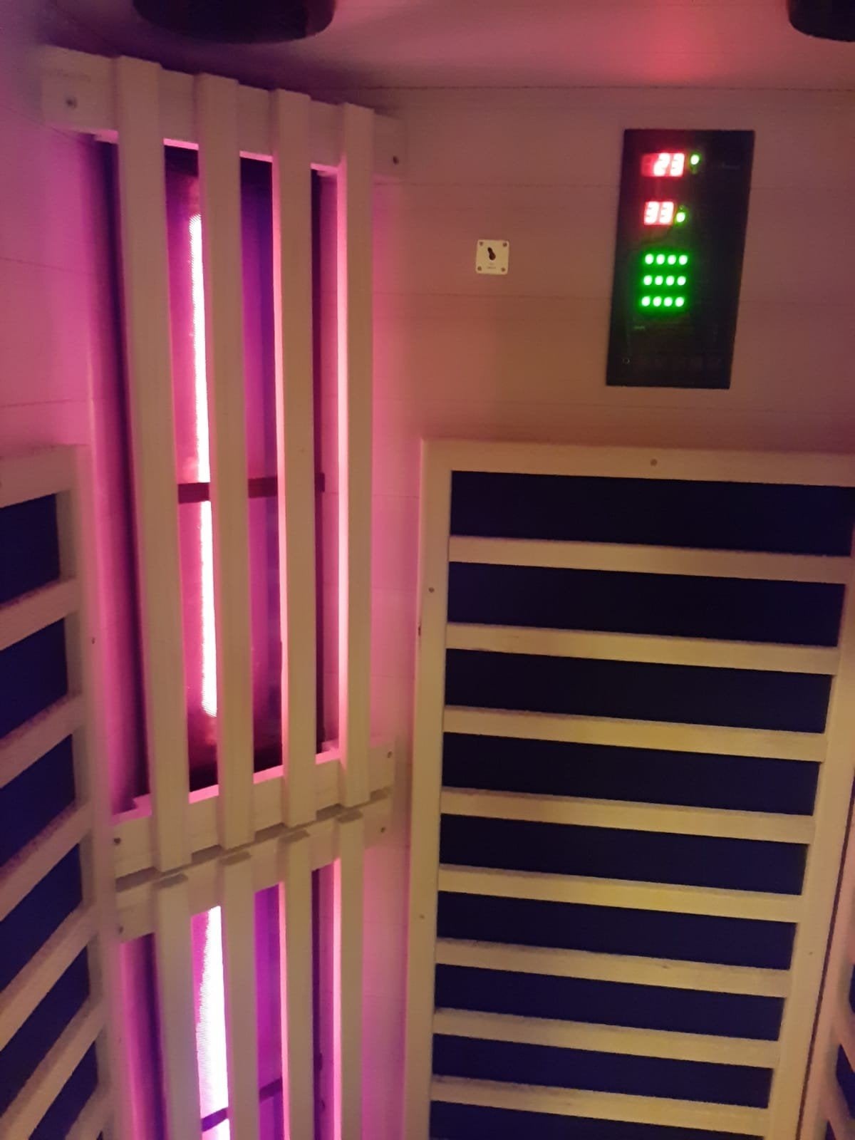 infraroodcabine X-Trend Magnus, Ophalen, Zo goed als nieuw, Infrarood, Complete sauna