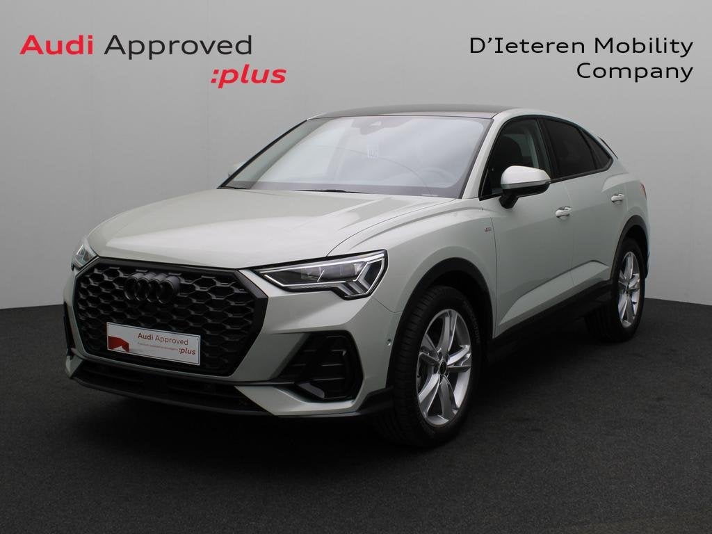 Audi Q3 Sportback Q3 Sportback 35 TFSI Business Edition S li, Auto's, Audi, Automaat, 161 g/km, Beige, SUV of Terreinwagen