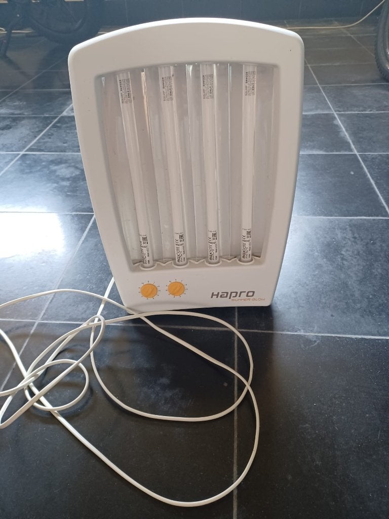 Hapro Summer Glow gezichtsbruiner, Electroménager, Enlèvement, Utilisé, Solarium visage, Moins de 10 lampes