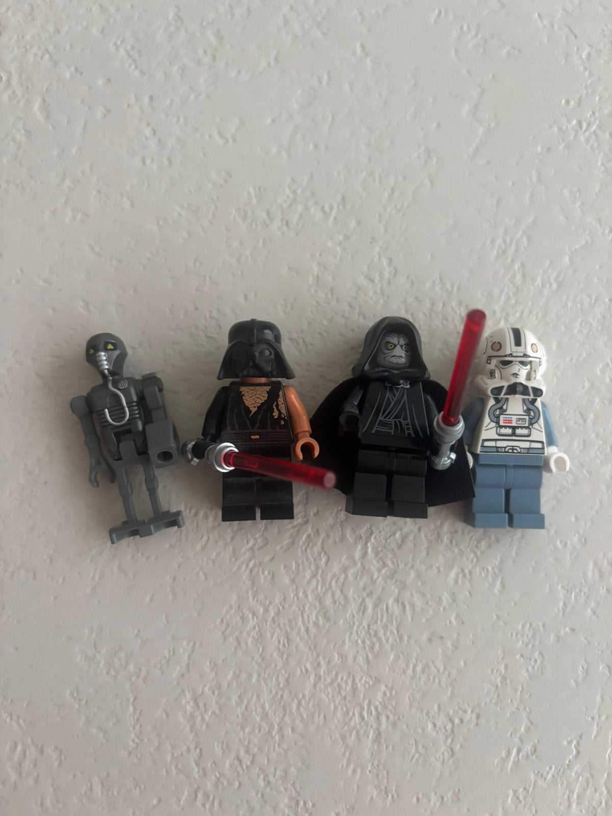 4 minifigures LEGO Star Wars Emperor Palpatine’s shuttle, Verzamelen, Ophalen, Zo goed als nieuw