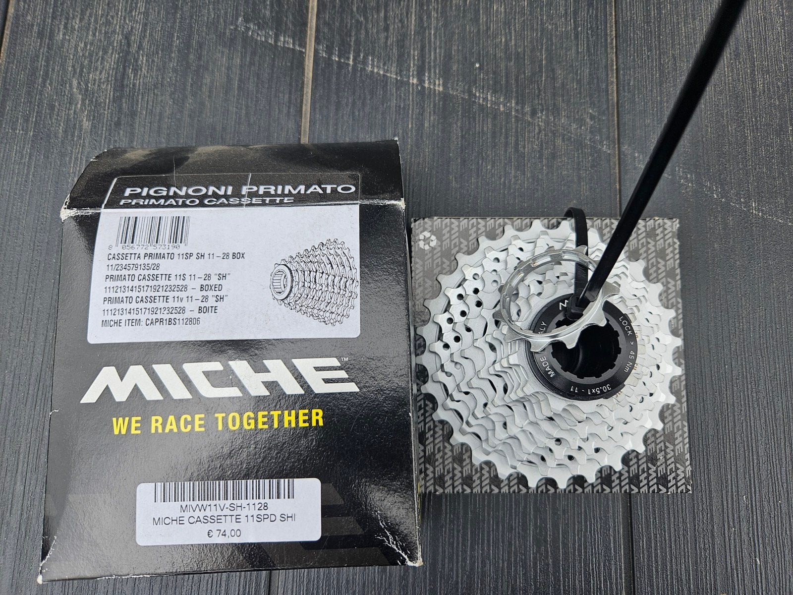 Gloednieuwe Miche Primato 11-speed cassette, Ophalen of Verzenden, Nieuw