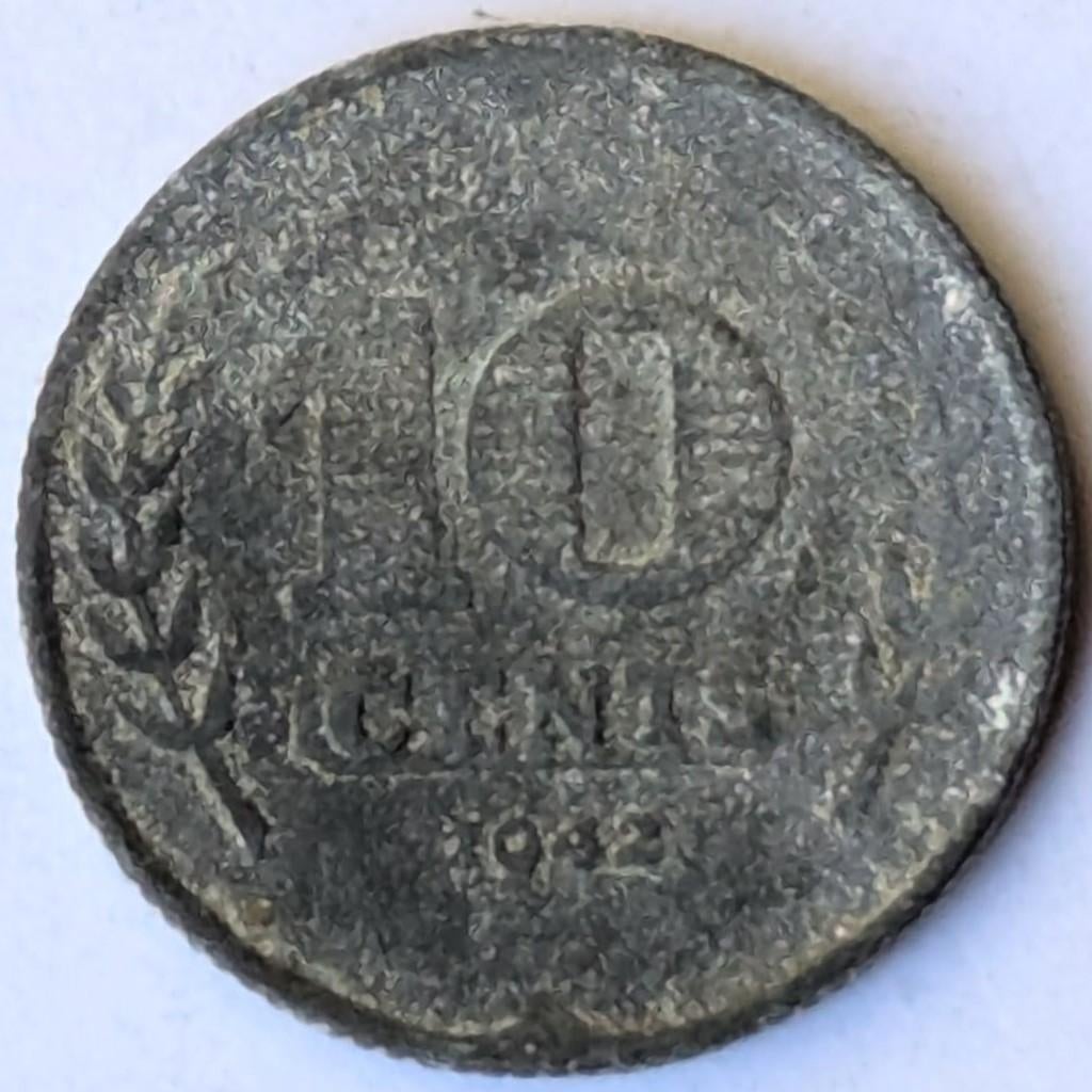 Nederland - 10 cent - 1942, Enlèvement, Reine Wilhelmine, 10 centimes, Monnaie en vrac