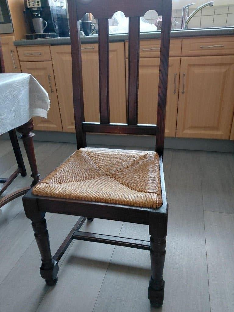 stoelen, Gebruikt, Bruin, Vijf, Zes of meer stoelen, Hout