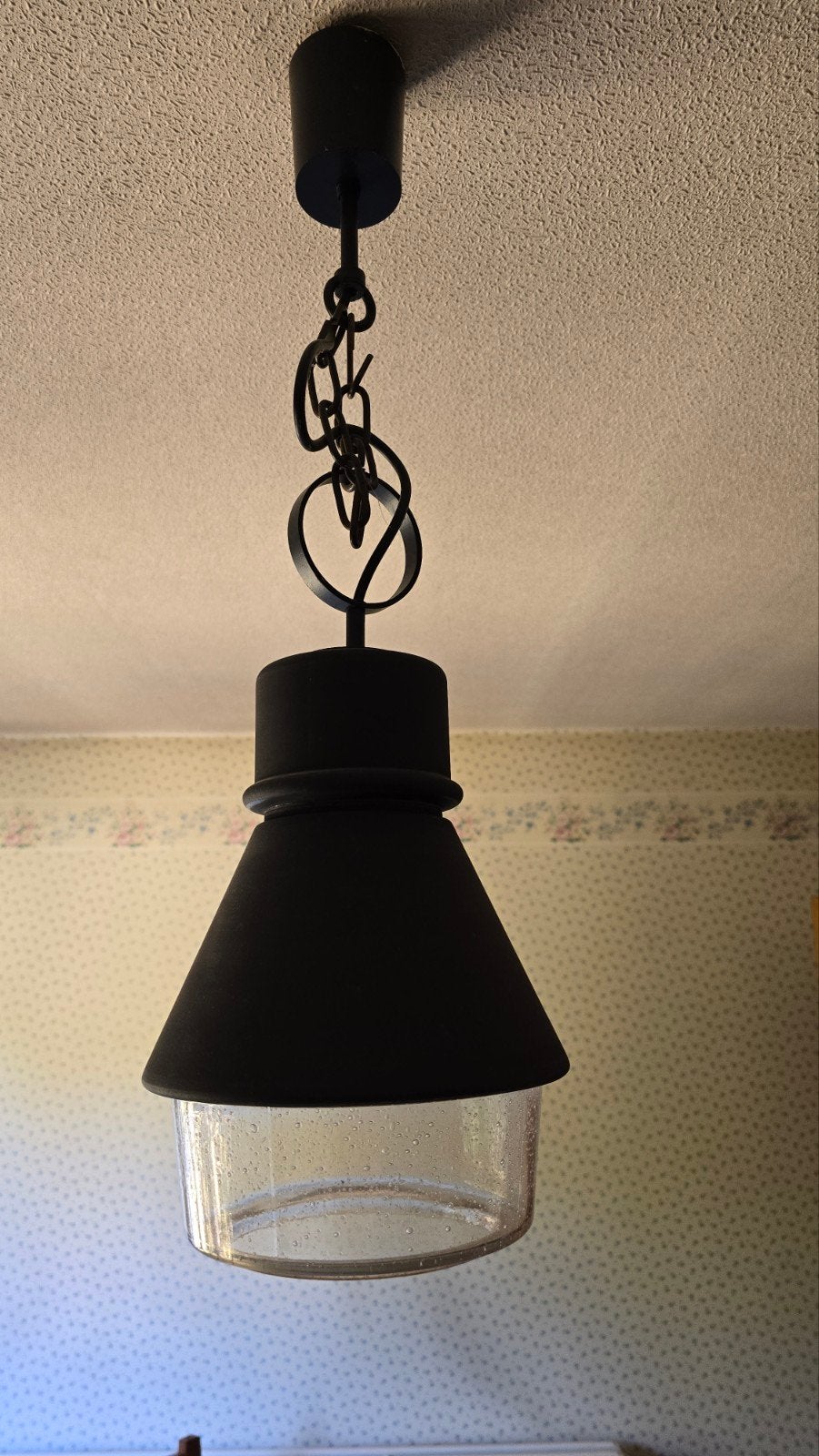Hanglamp, Ophalen, Glas