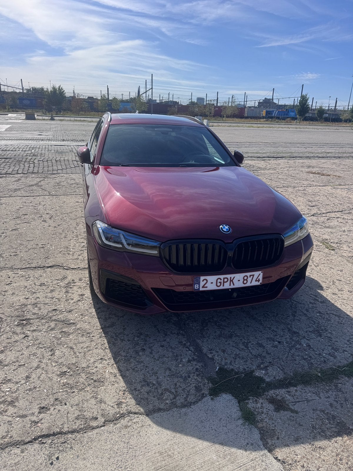BMW 530e, Auto's, BMW, Automaat, Leder, 5 deurs, Onderhoudsboekje